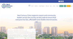 Desktop Screenshot of nextcenturycities.org